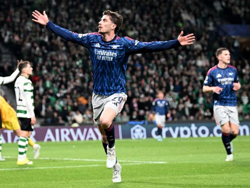 Hasil Sporting vs Arsenal: Gol Telat Kai Havertz Amankan Kemenangan Dramatis The Gunners