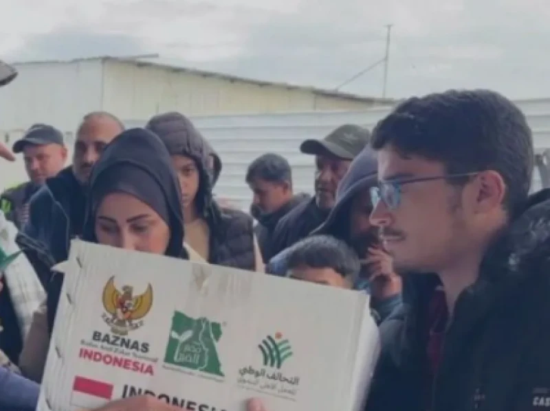 15.000 Paket Sembako dari Indonesia Tiba di Palestina, Langsung Dibagikan ke Warga Gaza