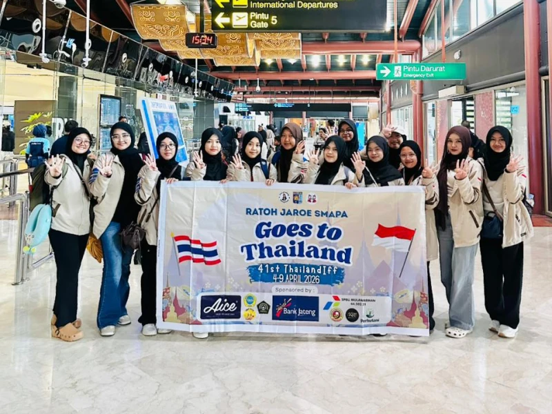 Tim Ratoh Jaroe SMAN 4 Semarang Wakili Indonesia di Festival Seni Internasional Thailand