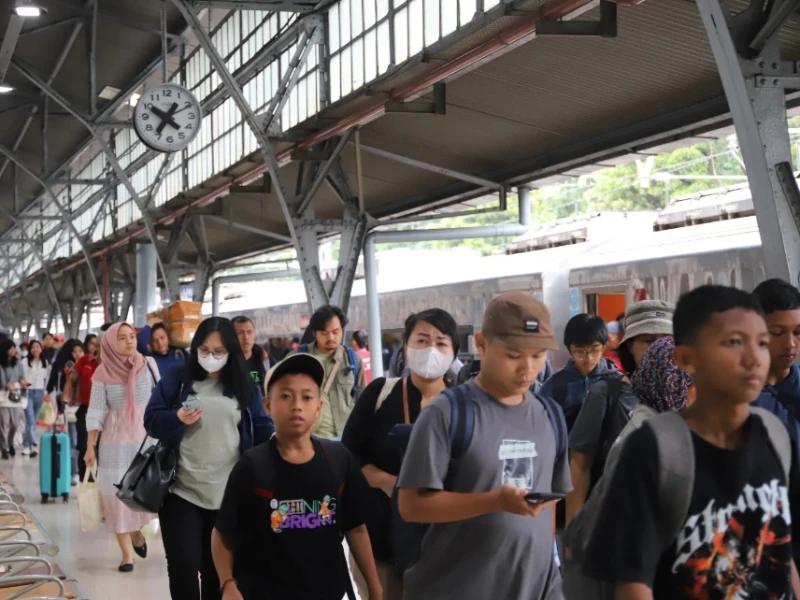 KAI Catat 131 Ribu Tiket Kereta Api Lebaran 2026 Telah Dipesan, Ini 10 Rute Favorit!