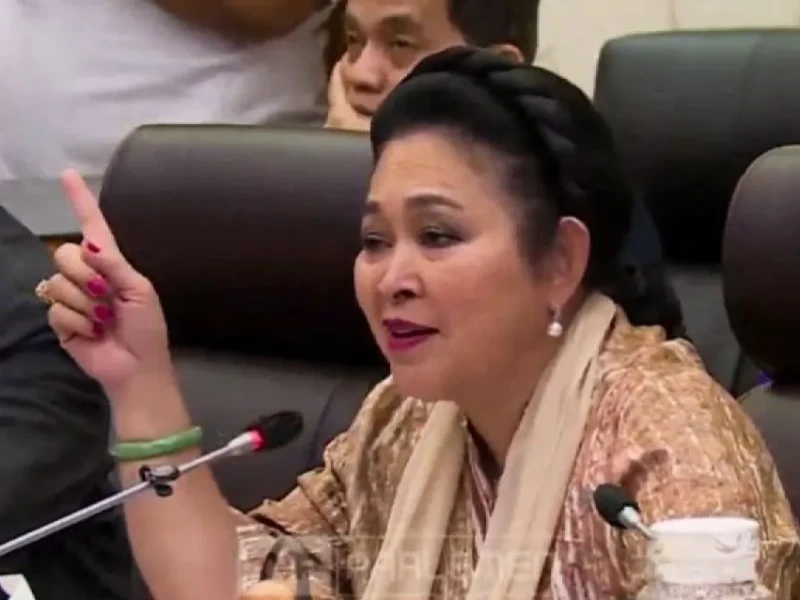 Titiek Soeharto Marah Besar ke Raja Juli soal Penebangan Liar di Sumatera: Hentikan Semua Ini!