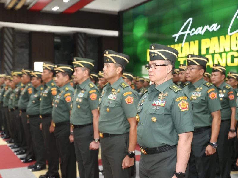 60 Kolonel TNI AD Resmi Pecah Bintang, 20 Brigjen Naik Pangkat Jadi Mayjen
