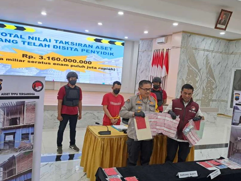 Polda Jateng Bongkar Pencucian Uang Bandar Narkoba: Sita Perhiasan Emas hingga Rumah Kos Eksklusif