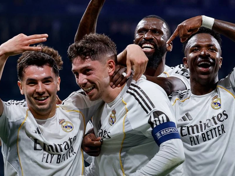 Liga Champions: Valverde Hattrick, Real Madrid Hajar Manchester City 3-0