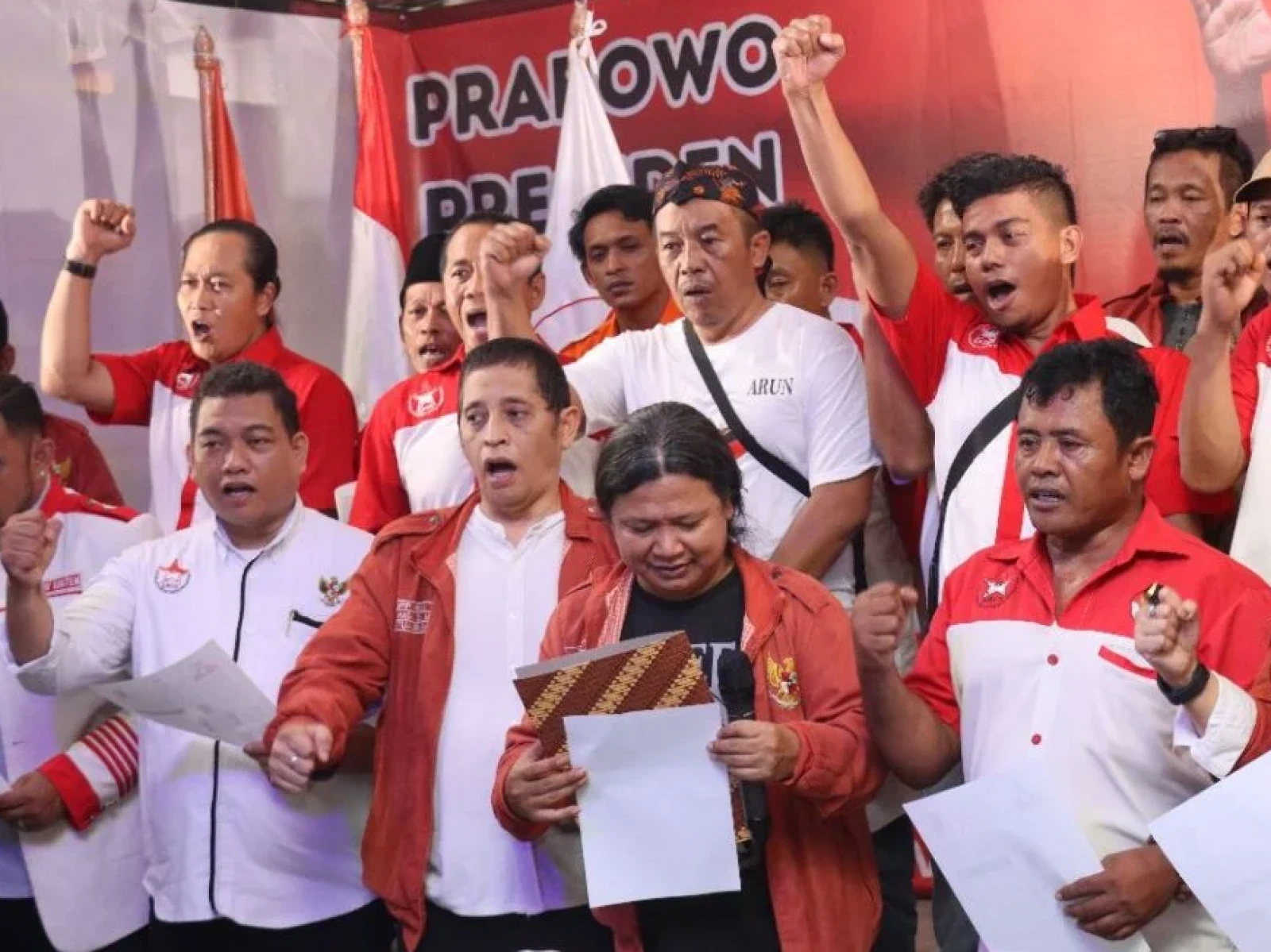 ARUN Komitmen Menangkan Prabowo di Pilpres 2024