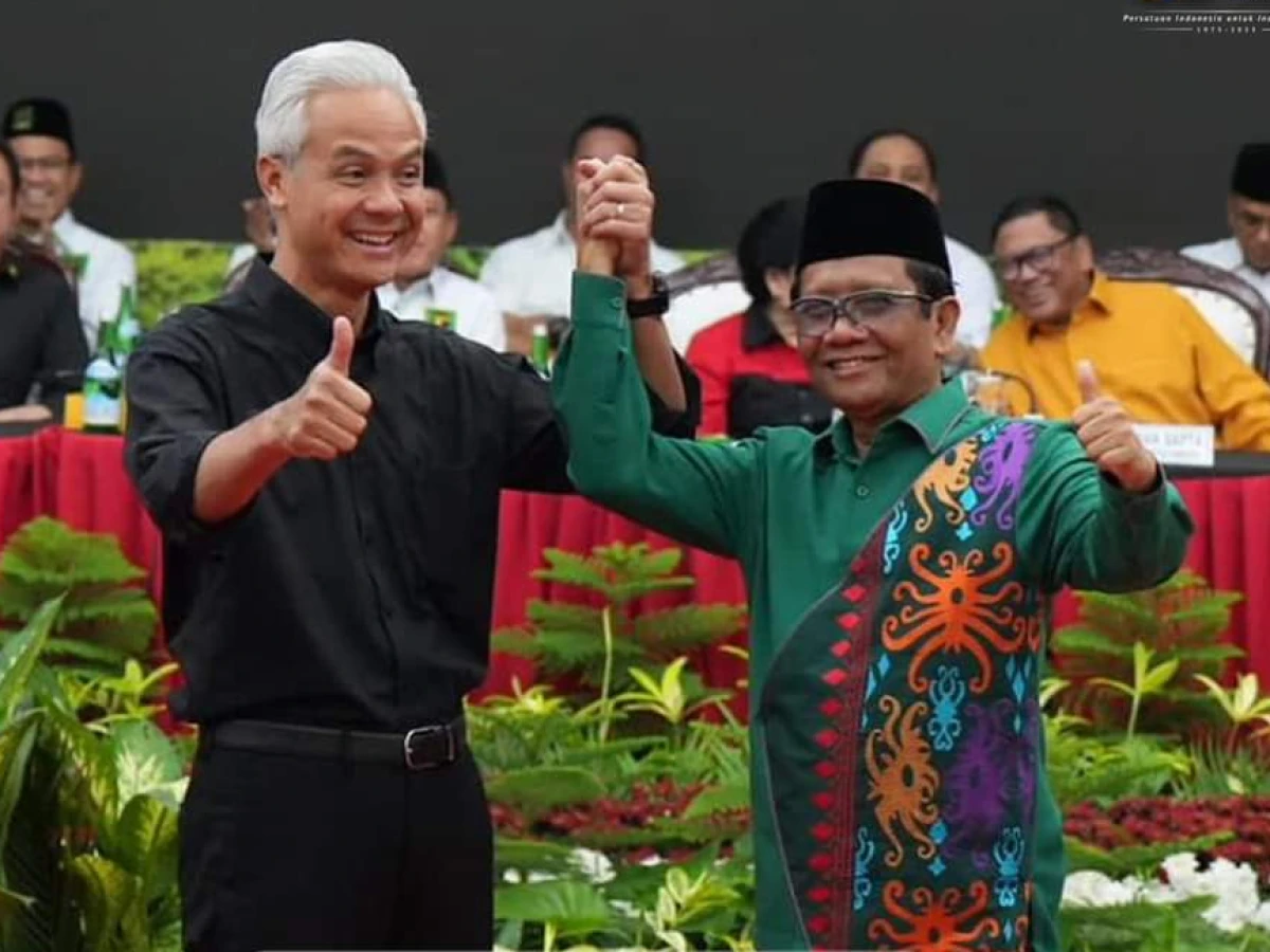 Mahfud: Mas Ganjar dan Saya Siap Lanjutkan Cita-cita Indonesia Emas 2045