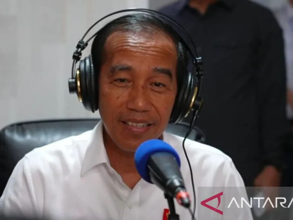 RRI Siaran Perdana dari IKN, Jokowi Sapa Pendengar di Seluruh Penjuru Tanah Air