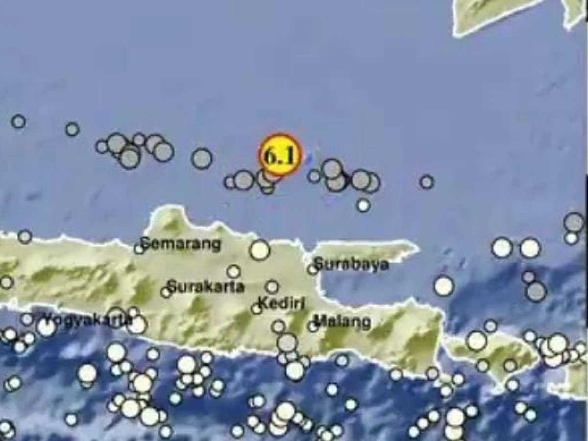 Breaking News: Gempa Magnitudo 6,1 Guncang Tuban