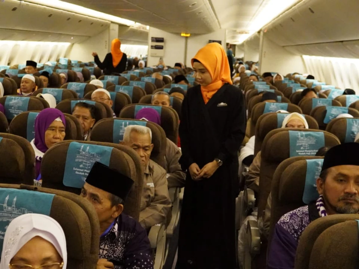Hari Ini 7.773 Jemaah Haji Indonesia Terbang ke Madinah