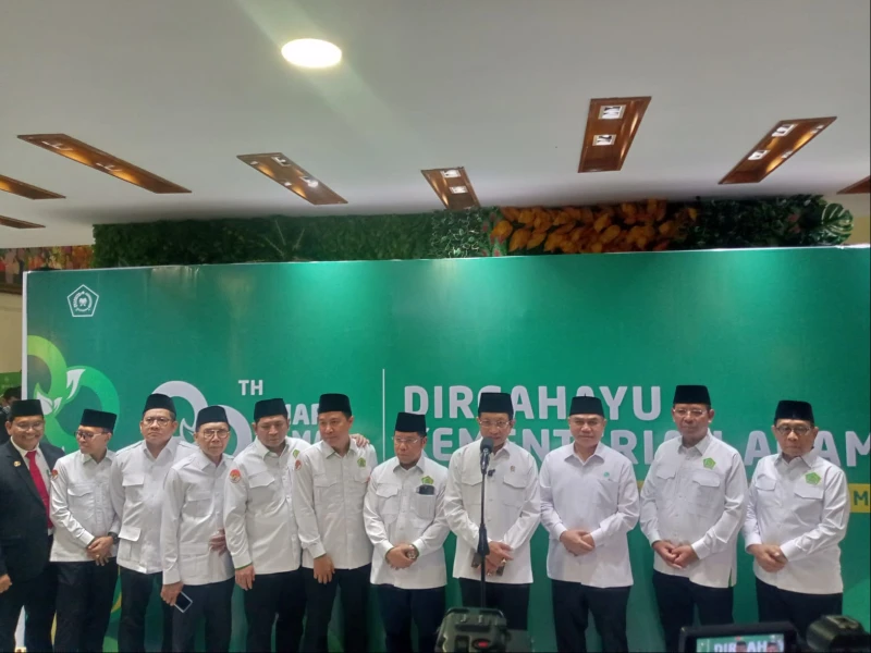 HAB ke-80 Kemenag, Nasaruddin Umar Ingatkan Bahaya AI Tanpa Bimbingan Agama