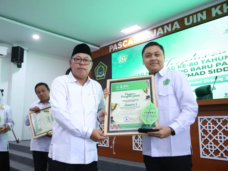 Fakultas Syariah UIN KHAS Jember Raih Predikat Terbaik Lomba Kantor Ideal Berbasis Ekoteologi