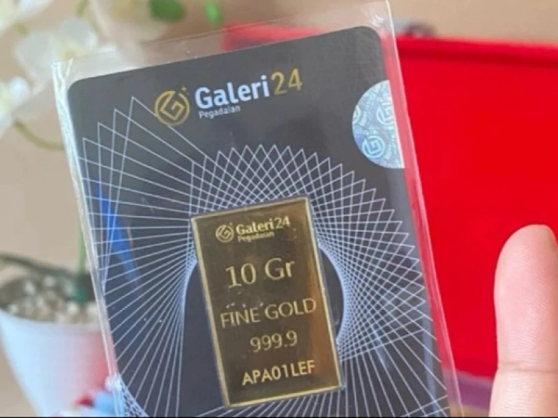 Update Harga Emas di Galeri24 dan UBS, 1 Gram Dibanderol Rp2,9 Juta