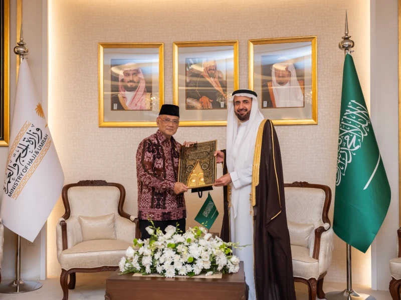 Gus Irfan dan Menhaj Arab Saudi Taufik F Sepakat Tingkatkan Layanan bagi Jemaah Haji dan Umrah RI