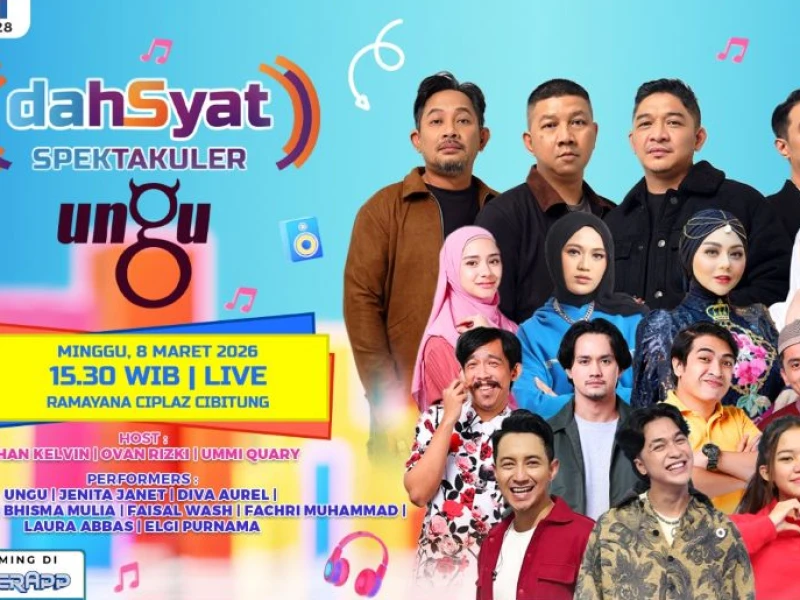 Dahsyat Spektakuler Ungu Siap Menghibur Masyarakat Cibitung