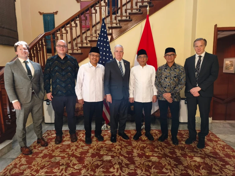 Ketum PBNU Gus Yahya Temui Dubes AS, Ikhtiarkan Perdamaian Konflik Timur Tengah