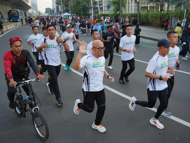 Launching Komunitas Sa’i Walk & Run, Wamenhaj Dahnil Ajak Masyarakat Bangun Istithaah Kesehatan Sejak Dini