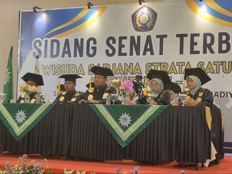 Wisuda Ke-25 STIT Muhammadiyah Ngawi, Kemenag Ajak Sarjana Tarbiyah Tembus Magister lewat Beasiswa