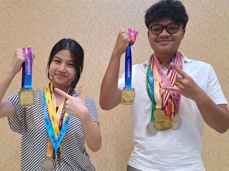 Kisah Zano dan Ruha, Pelajar Semarang Teliti Anti-Diabetes Sabet Medali Emas ISPO