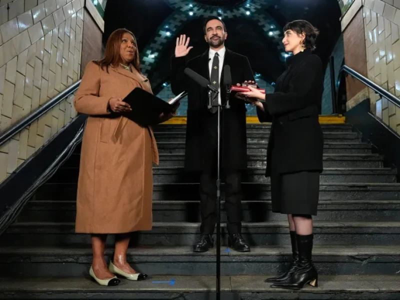 Zohran Mamdani Resmi Jabat Wali Kota New York, Disumpah dengan Al-Qur’an Bersejarah